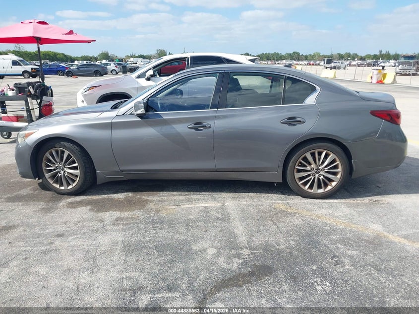 2021 Infiniti Q50 Pure Awd VIN: JN1EV7ARXMM750276 Lot: 44885563