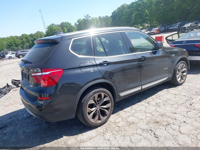 Vin: 5uxwx9c51f0d46795, lot: 45382959, bmw x3 xdrive28i 20154