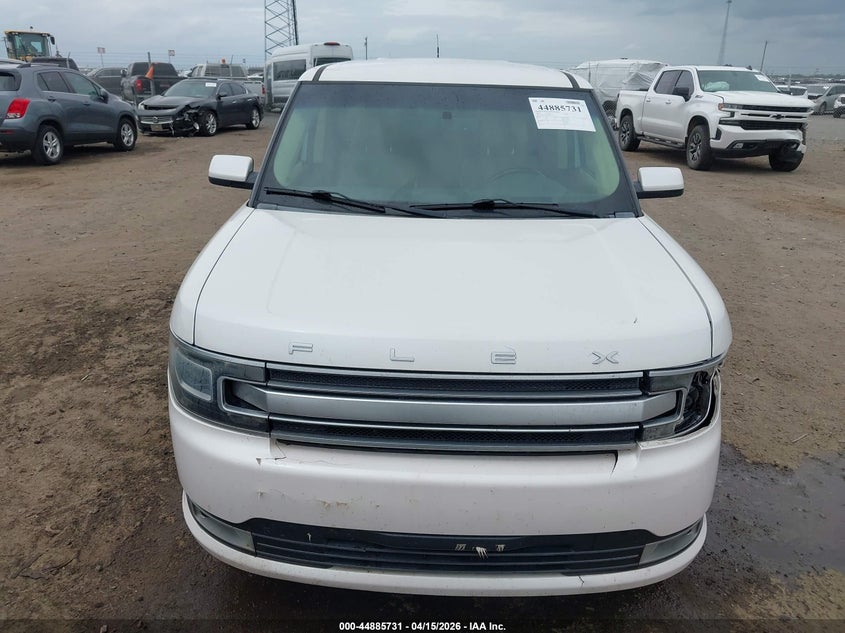 2014 Ford Flex 3.5 Limited white Lot 111044885731 Vin 2FMGK5D85EBD27520