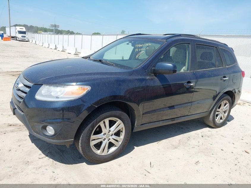 2012 Hyundai Santa Fe Limited VIN: 5XYZK3AB9CG167619 Lot: 44885743
