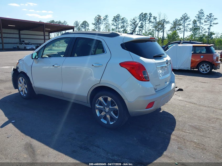 Vin: kl4cjcsb7eb597759, lot: 45383195, buick encore leather 20143