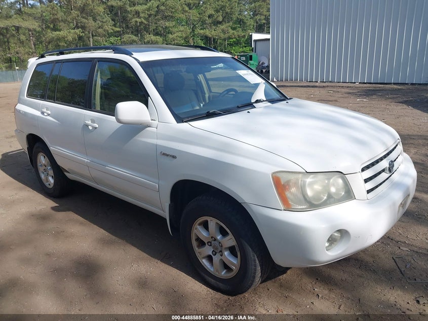 2002 Toyota Highlander Limited V6