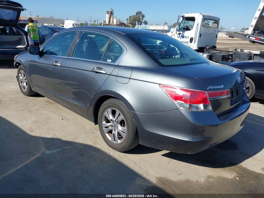 2012 HONDA ACCORD SEDAN 2.4L I-4 DOHC, VVT, 177HP