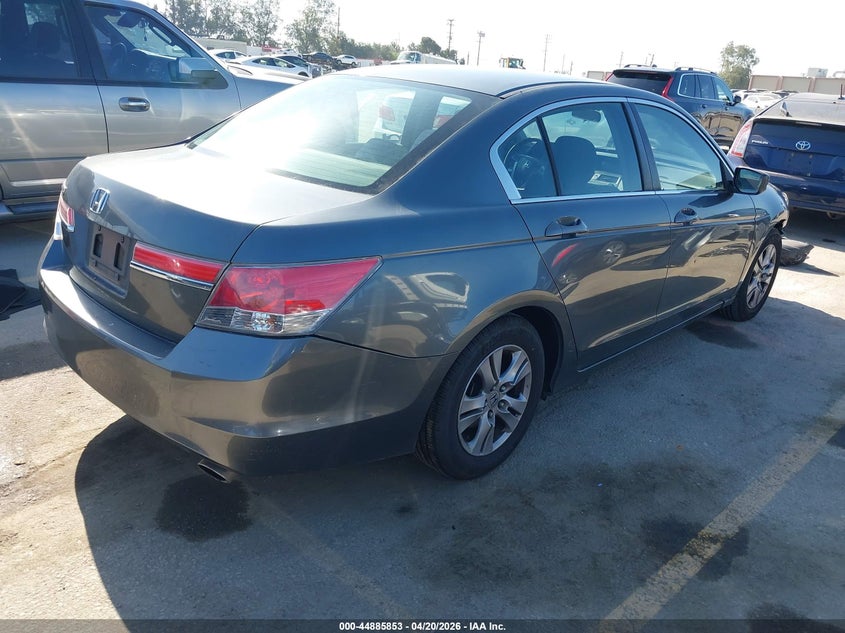 2012 HONDA ACCORD SEDAN 2.4L I-4 DOHC, VVT, 177HP