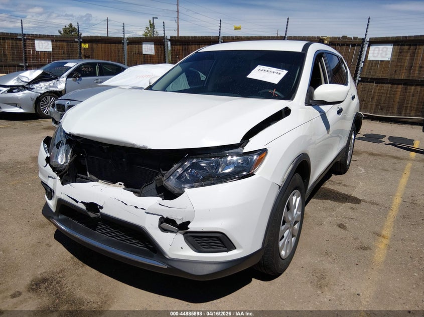 2016 Nissan Rogue S/Sl/Sv KNMAT2MT0GP694363 photo 1