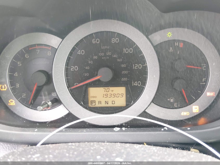 2010 TOYOTA RAV 4 SPORT UTILITY VEHICLE 2.5L I-4 DOHC, VVT, 179HP