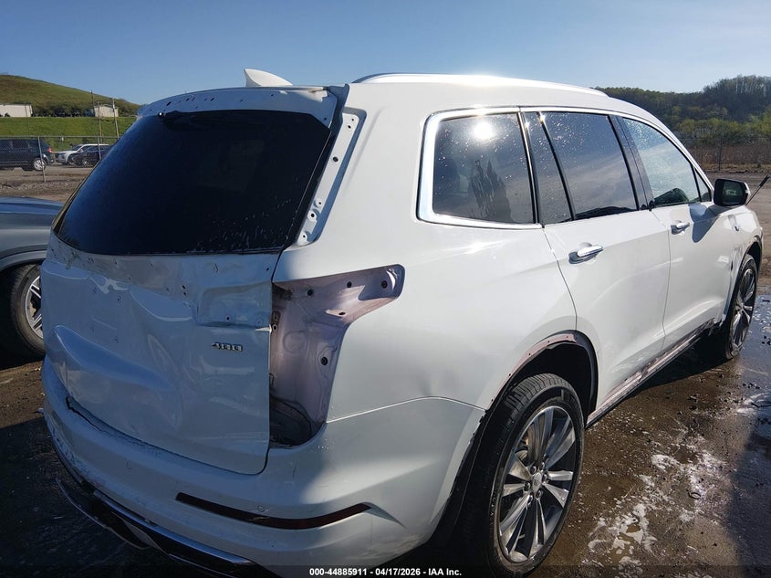2022 Cadillac Xt6 Awd Premium Luxury VIN: 1GYKPDRS6NZ127669 Lot: 44885911
