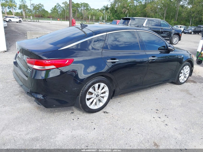 Vin: 5xxgu4l30gg119899, lot: 45383302, kia optima ex 20164
