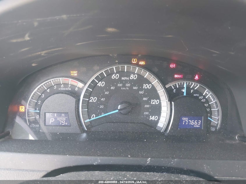 2012 Toyota Camry Se VIN: 4T1BF1FK9CU535925 Lot: 44885985