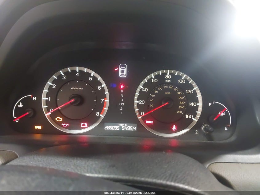 2008 Honda Accord 2.4 Lx VIN: 1HGCP26388A109285 Lot: 44886011