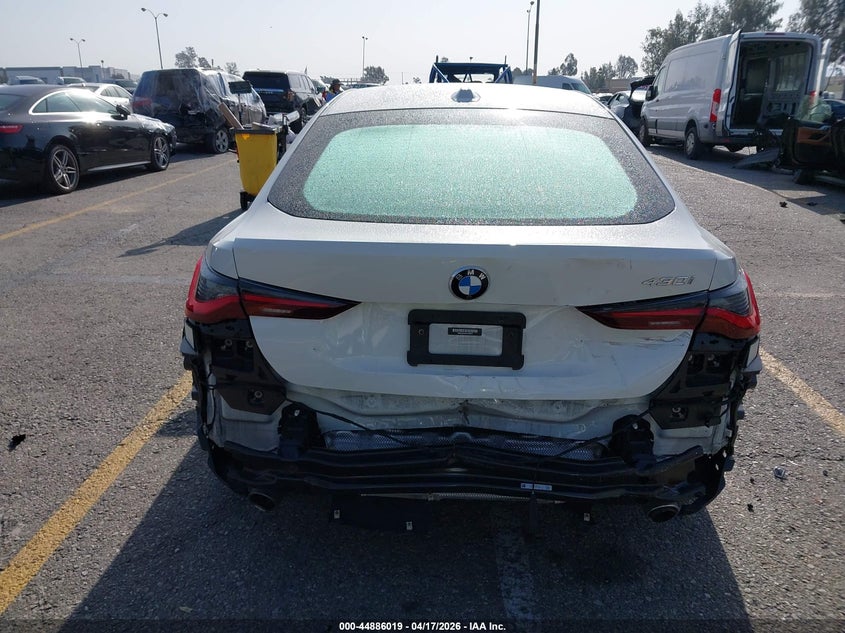 2022 BMW 430I Gran Coupe VIN: WBA63AV03NFM05075 Lot: 44886019