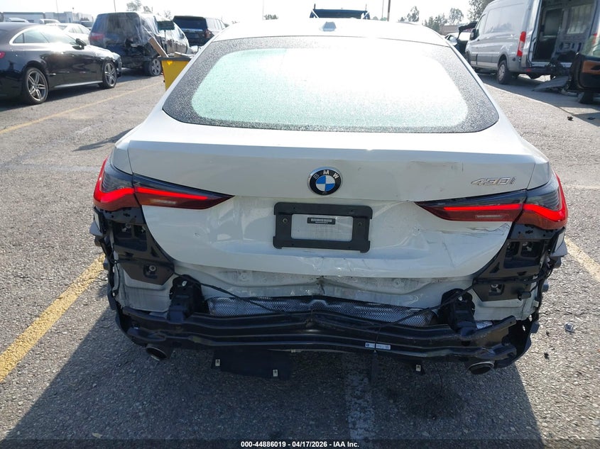 2022 BMW 430I Gran Coupe VIN: WBA63AV03NFM05075 Lot: 44886019