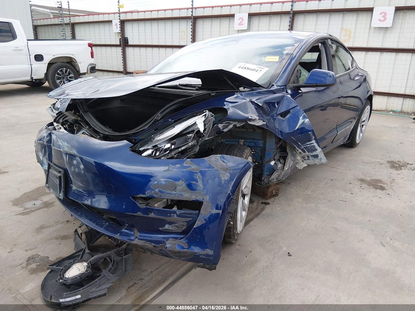 2022 Tesla Model 3 Rear-Wheel Drive 5YJ3E1EA7NF191494 photo 1