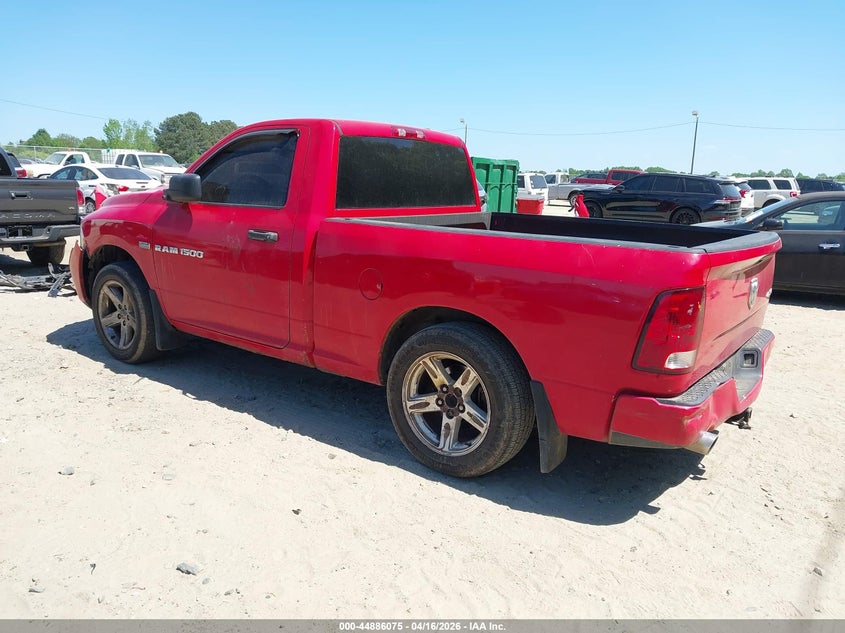 Vin: 3c6jd7at5cg187706, lot: 45383421, ram 1500 st 20123