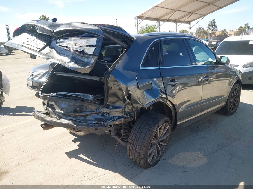Vin: wa1jccfs4jr031796, lot: 45383458, audi q3 2.0t premium/2.0t sport premium 20184