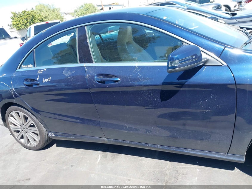 2018 Mercedes-Benz Cla 250 VIN: WDDSJ4EB3JN556742 Lot: 44886116