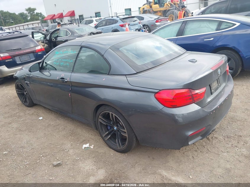 Vin: wbs3u9c57hp970825, lot: 45383480, bmw m4 20173