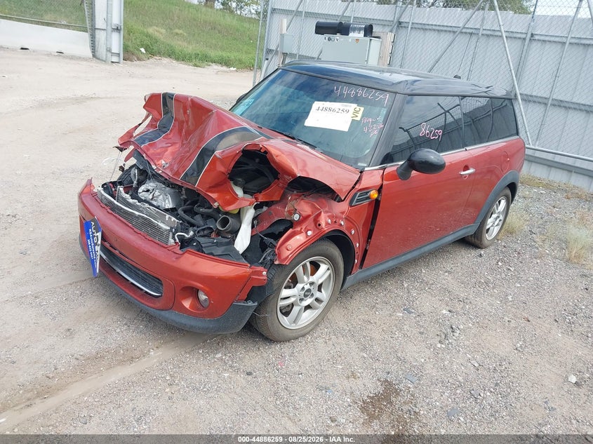 Vin: wmwzf3c50dt489418, lot: 45383605, mini clubman cooper 20132