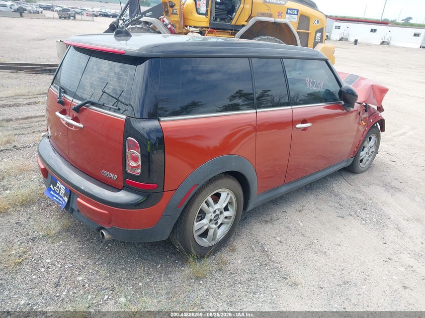 Vin: wmwzf3c50dt489418, lot: 45383605, mini clubman cooper 20134