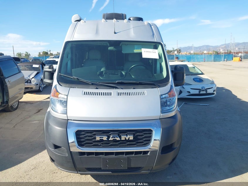 2021 Ram Promaster 1500 High Roof 136 Wb VIN: 3C6LRVBG7ME582578 Lot: 44886268