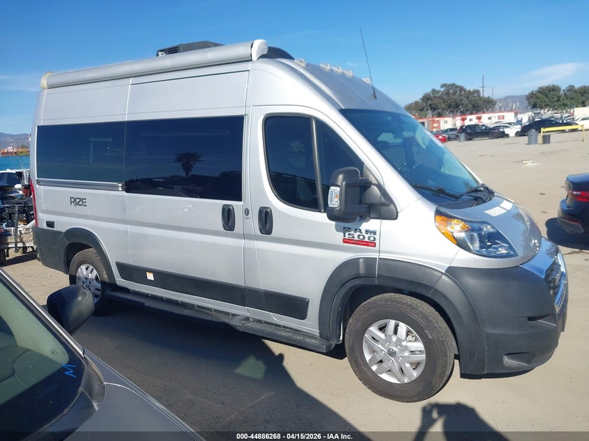 2021 Ram Promaster 1500 High Roof 136 Wb VIN: 3C6LRVBG7ME582578 Lot: 44886268