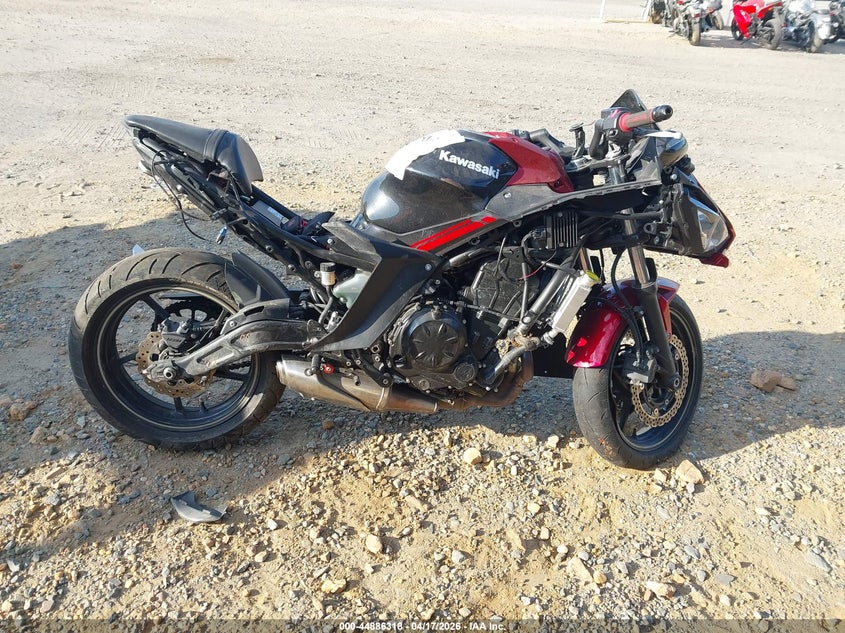 2024 Kawasaki Ex650 P VIN: ML5EXEP12RDAC6434 Lot: 44886318