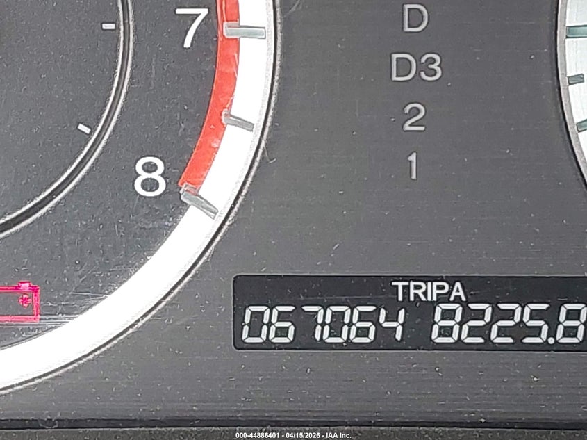 2010 Honda Accord 2.4 Lx-P VIN: 1HGCP2F44AA058687 Lot: 44886401