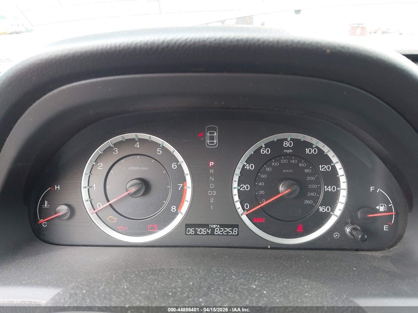 2010 Honda Accord 2.4 Lx-P VIN: 1HGCP2F44AA058687 Lot: 44886401