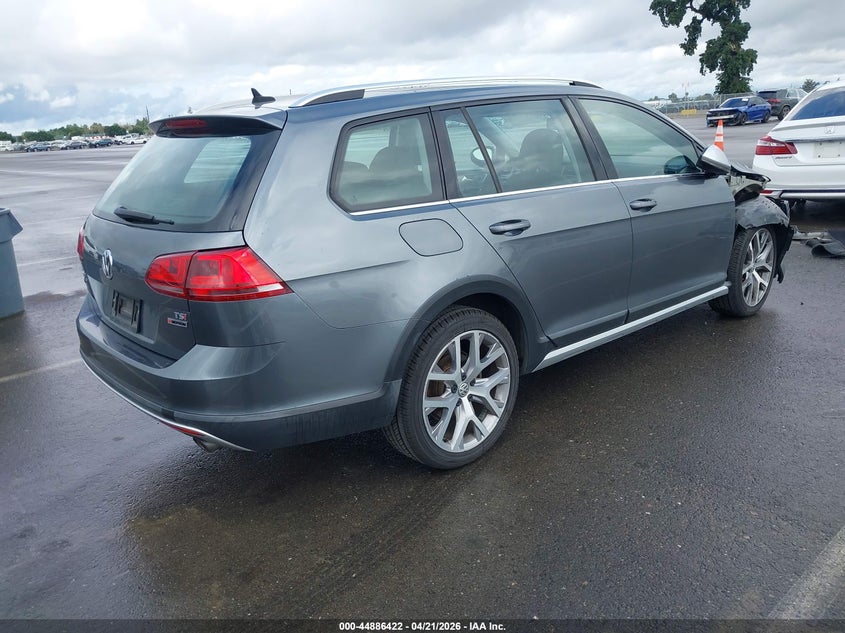 2017 Volkswagen Golf Alltrack Tsi S/Tsi Se/Tsi Sel