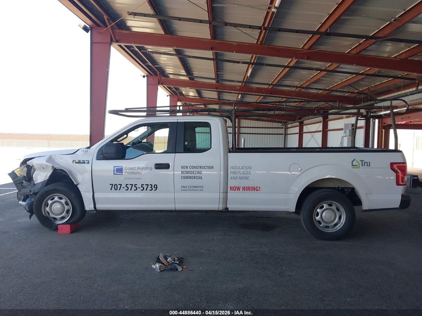 2016 Ford F-150 Xl VIN: 1FTEX1CF5GKD81530 Lot: 44886440