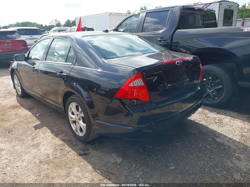 Vin: 3fahp0ha5cr436896, lot: 45383790, ford fusion se 20123