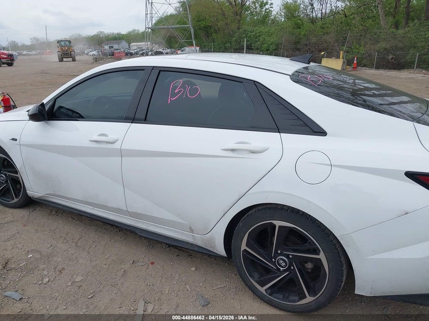 2021 Hyundai Elantra N Line VIN: KMHLR4AF9MU156013 Lot: 44886462