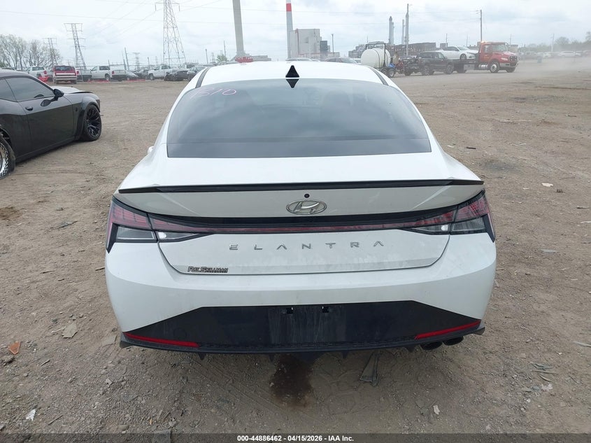 2021 Hyundai Elantra N Line VIN: KMHLR4AF9MU156013 Lot: 44886462