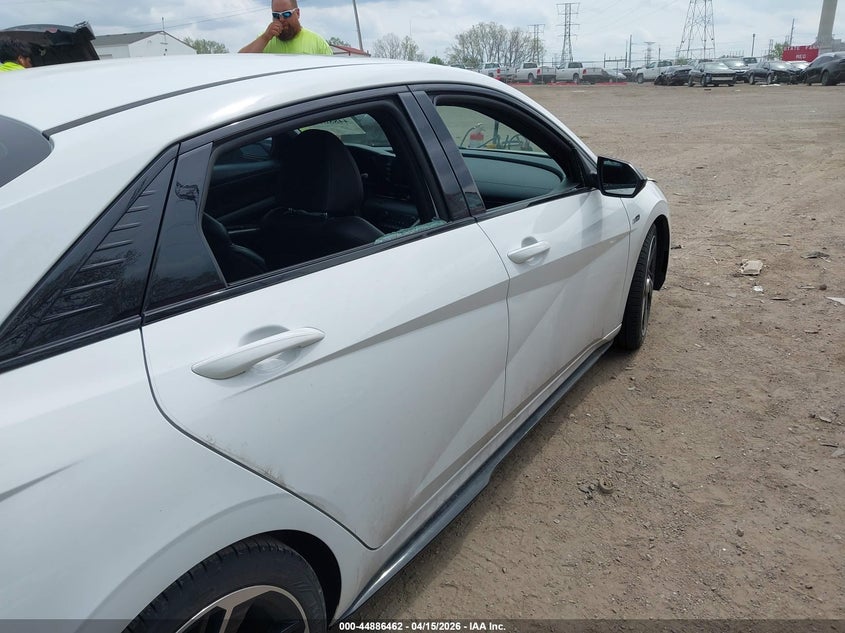 2021 Hyundai Elantra N Line VIN: KMHLR4AF9MU156013 Lot: 44886462