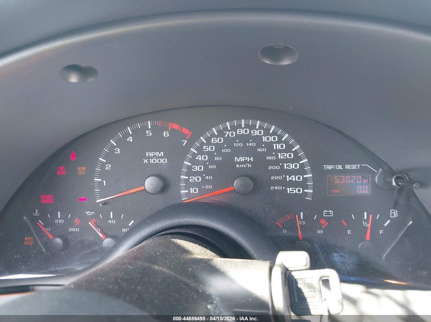 1999 Chevrolet Camaro Z28 VIN: 2G1FP22G7X2110377 Lot: 44886495