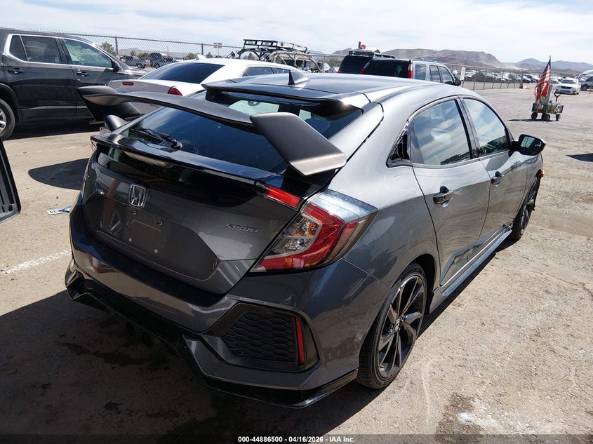 2017 HONDA CIVIC auction photo 4