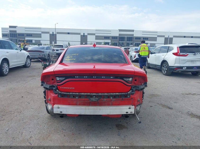 2023 Dodge Charger 3.6 Sxt red Lot 111044886578 Vin 2C3CDXBG7PH691011