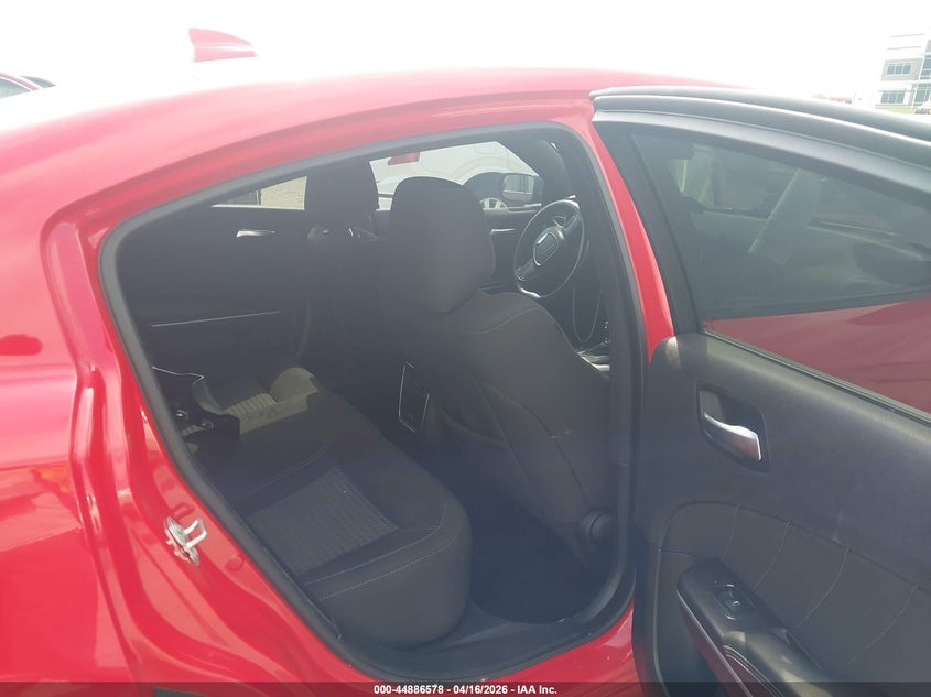 2023 Dodge Charger 3.6 Sxt red Lot 111044886578 Vin 2C3CDXBG7PH691011