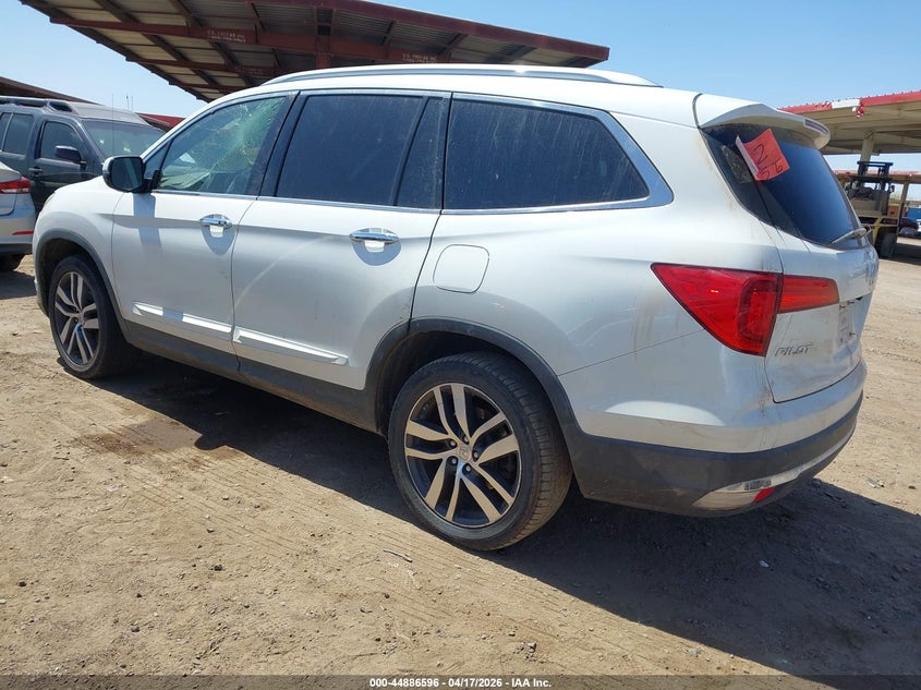 Vin: 5fnyf6h91hb004529, lot: 45383942, honda pilot touring 20173