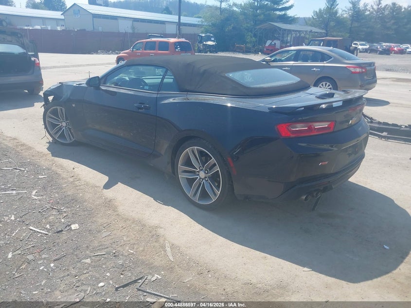 2017 Chevrolet Camaro 3.6 1Lt black Lot 111044886597 Vin 1G1FB3DS8H0155353