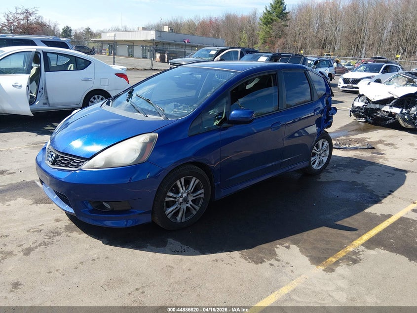 2013 Honda Fit 1.5 Sport blue Lot 111044886620 Vin JHMGE8H55DC017975