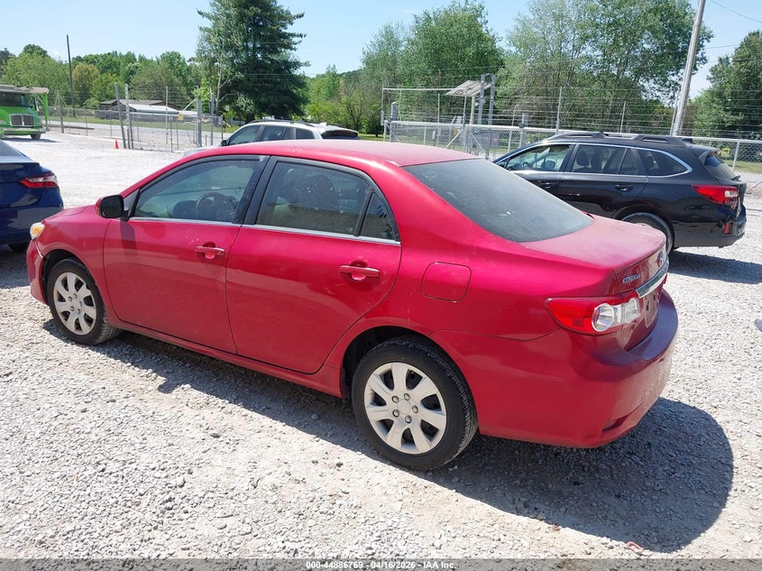 2013 Toyota Corolla 1.8 Le red Lot 111044886769 Vin 2T1BU4EE9DC994300