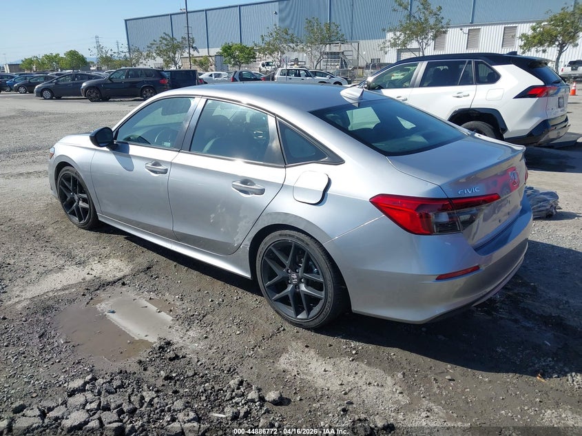 2024 Honda Civic 2.0 Grey Lot 111044886772 Vin 2HGFE2F52RH565967
