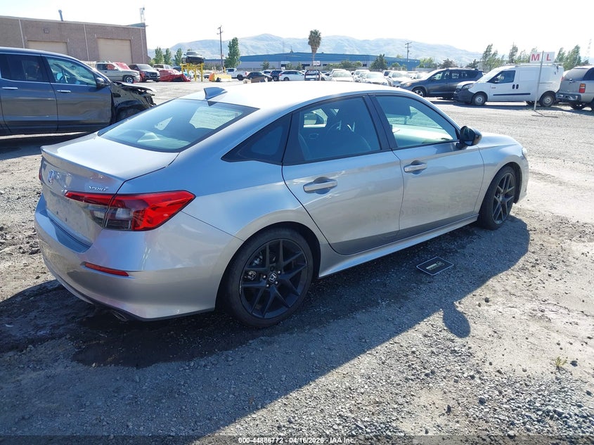 2024 Honda Civic 2.0 Grey Lot 111044886772 Vin 2HGFE2F52RH565967