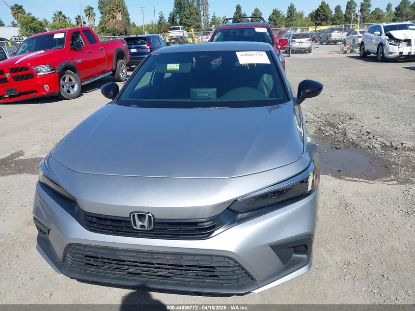 2024 Honda Civic 2.0 Grey Lot 111044886772 Vin 2HGFE2F52RH565967