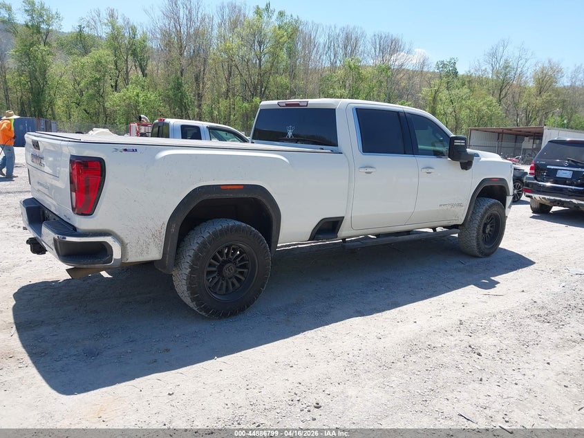 1GT49TE71MF143377 2021 Gmc Sierra 3500Hd Chassis 4Wd Long Bed Sle/4Wd Standard Bed Sle/Sle white