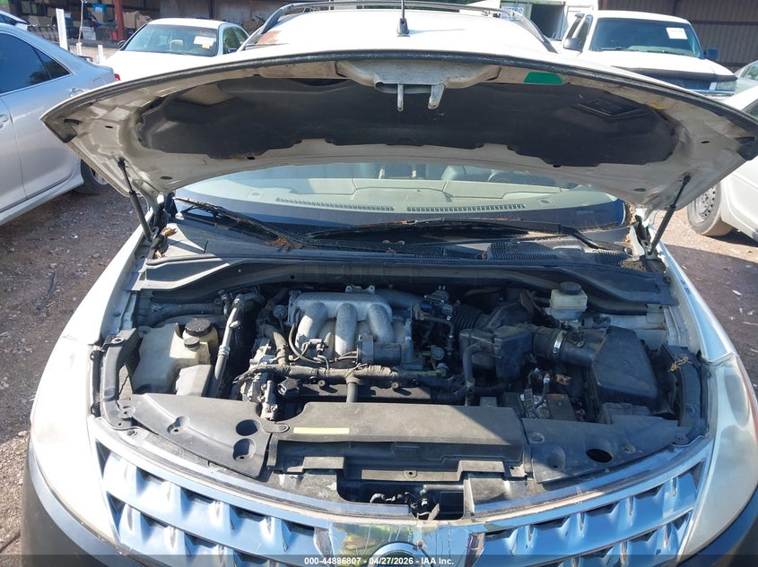 2006 Nissan Murano Sl VIN: JN8AZ08T96W413621 Lot: 44886807