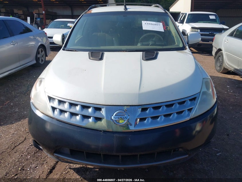 2006 Nissan Murano Sl VIN: JN8AZ08T96W413621 Lot: 44886807
