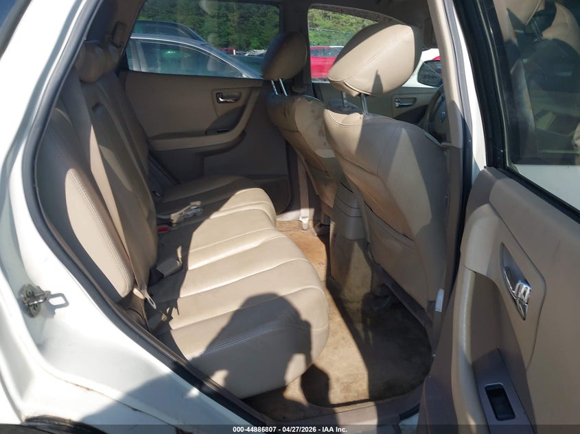2006 Nissan Murano Sl VIN: JN8AZ08T96W413621 Lot: 44886807