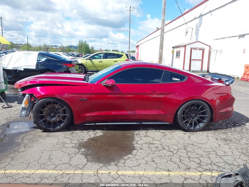 2017 Ford Mustang 5.0 Gt red Lot 111044886843 Vin 1FA6P8CF8H5340649